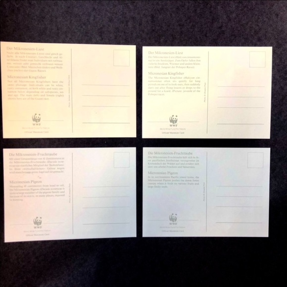 STAMPS Birds of Micronesia rare misprint! - Picture 11 of 15